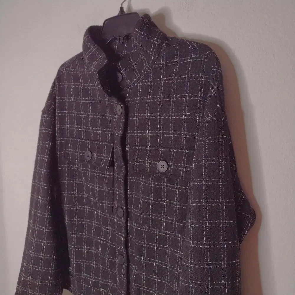 NWT Sanctuary Women's Black/Ashly Jacket Size Large